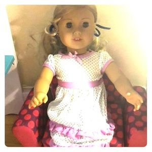 American girl doll with outfit